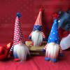 Independence Day Gnome Doll Standing American Festival Faceless Doll Decoration Household Goods