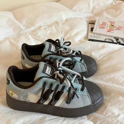 Туфли-ракушки на платформе женские 2025ins тренд нишевый весенне-осенний дизайн новые универсальные повседневные моральная подготовка