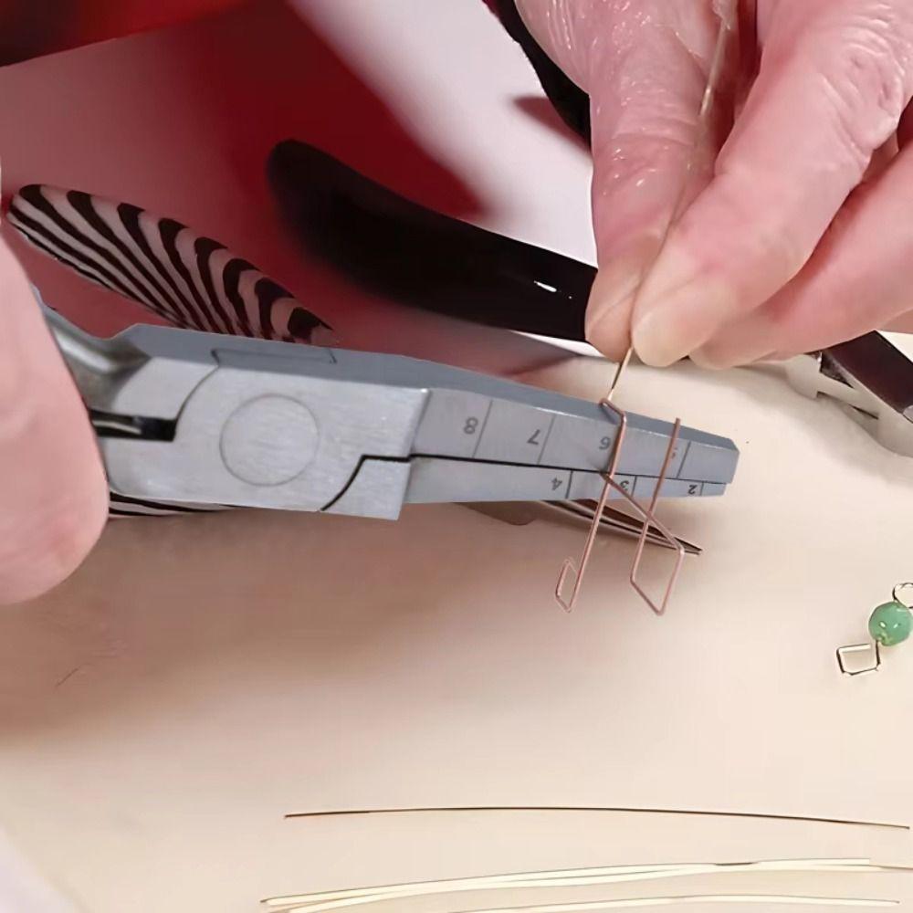 Square/Round Nose Jewelry Making Pliers Carbon Steel Winding Pliers Wire Looping Plier DIY Jewelry