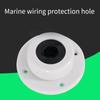 Upgrades ABS Cable Entry Plate for Boats Corrosion Resistant Versatile Boat Wire Hole Cover Protective Deck Cable Gland