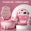 Boys and Girls Potty Training Seat Children's Pot Ergonomic Design Potty Chair Comfy Toilets Children Gift --Free Cleaning Brush