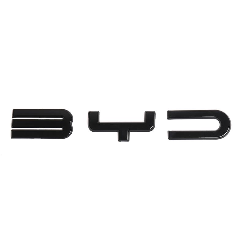 Для BYD Song Plus DM-i Seal U Sealion 6 Черный Воин Накладка на Передний Логотип Значок Отделка Аксессуары для Внешнего Модификации