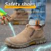 Обувь для страхования труда, мужская, противоударная и ударопрочная, строительная защитная обувь, изоляционная 6 кВ, электросварочная рабочая обувь