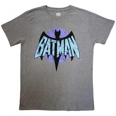 DC Comics Футболка унисекс для взрослых с ретро-логотипом Batman