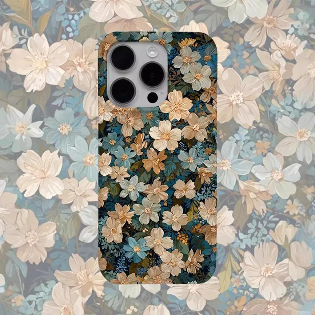 Чехол для телефона Quiet Flower Shadow для Apple iPhone16 - прочный противоударный чехол в стиле ретро для iPhone16/15/14/13/12/11/Xs/Xsmax/XR/Pro/Pro Max