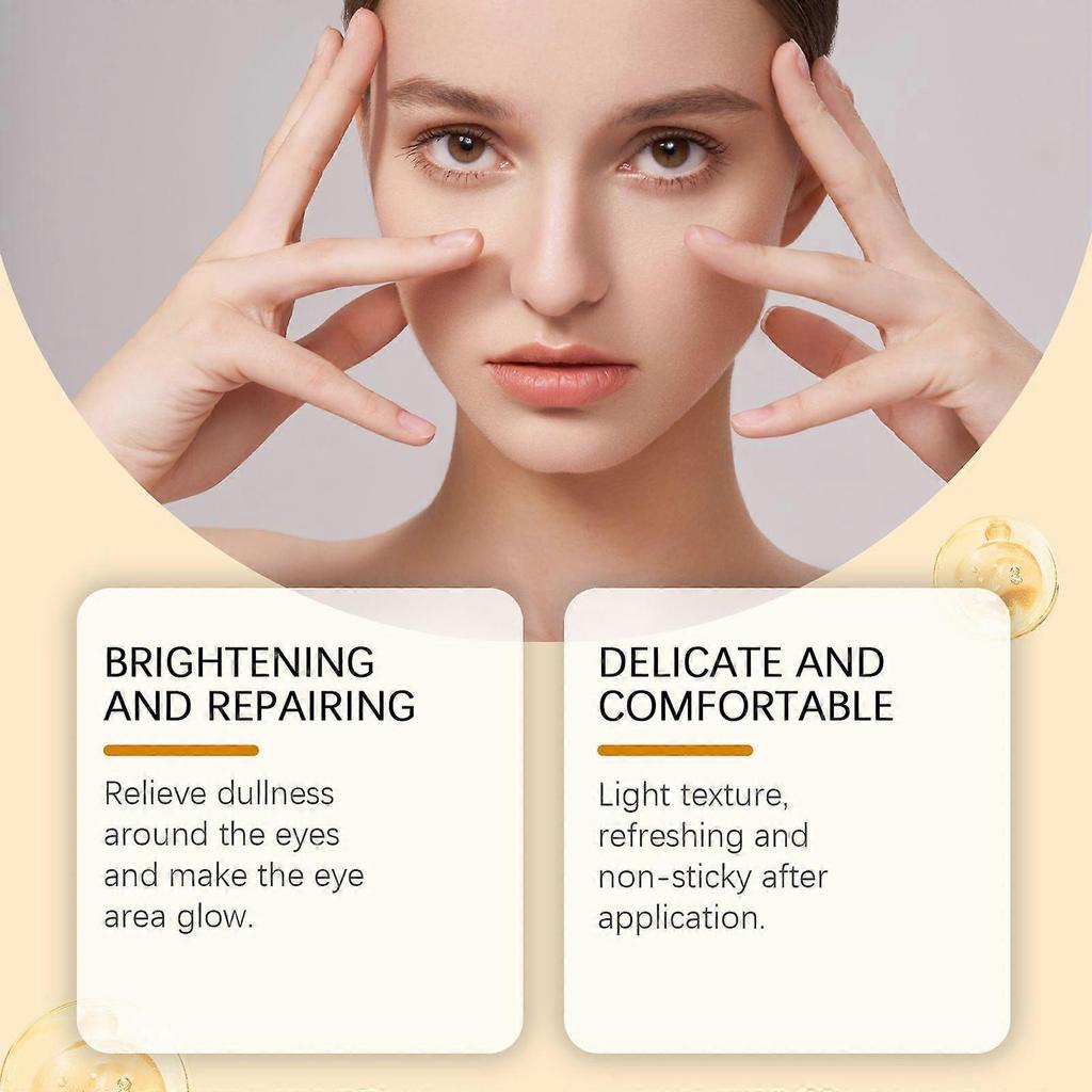 Ouhoe Moisturizing Eye Serum Oil - Gentle Nourishment, Improves Fine Lines, Hydrating And Moisturizing, Soft Care For The Eye Area
