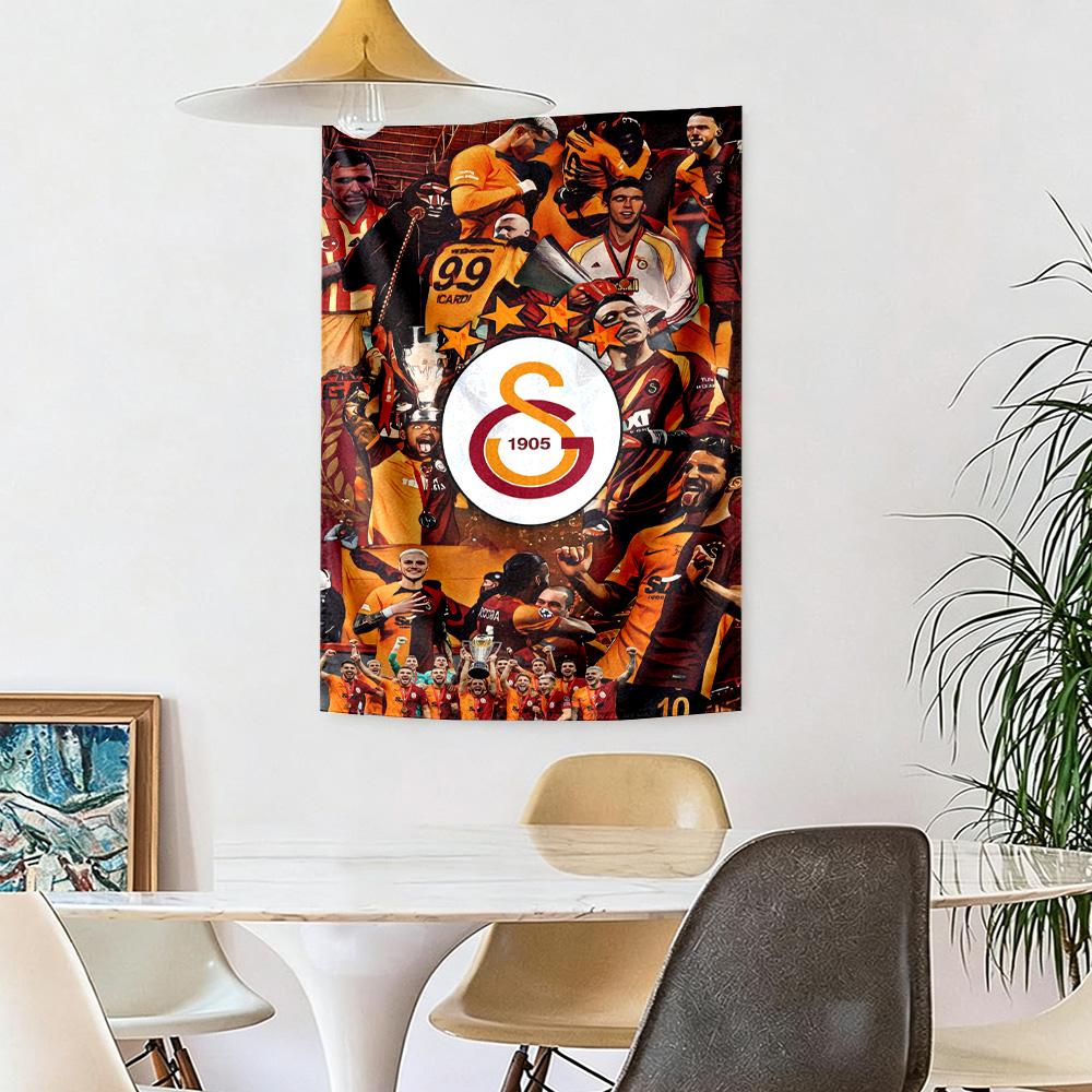 Galatasaray Wall Decor Tapestry Art For Pet Memorial Birthdaywedding Party Backdrop Family Gift