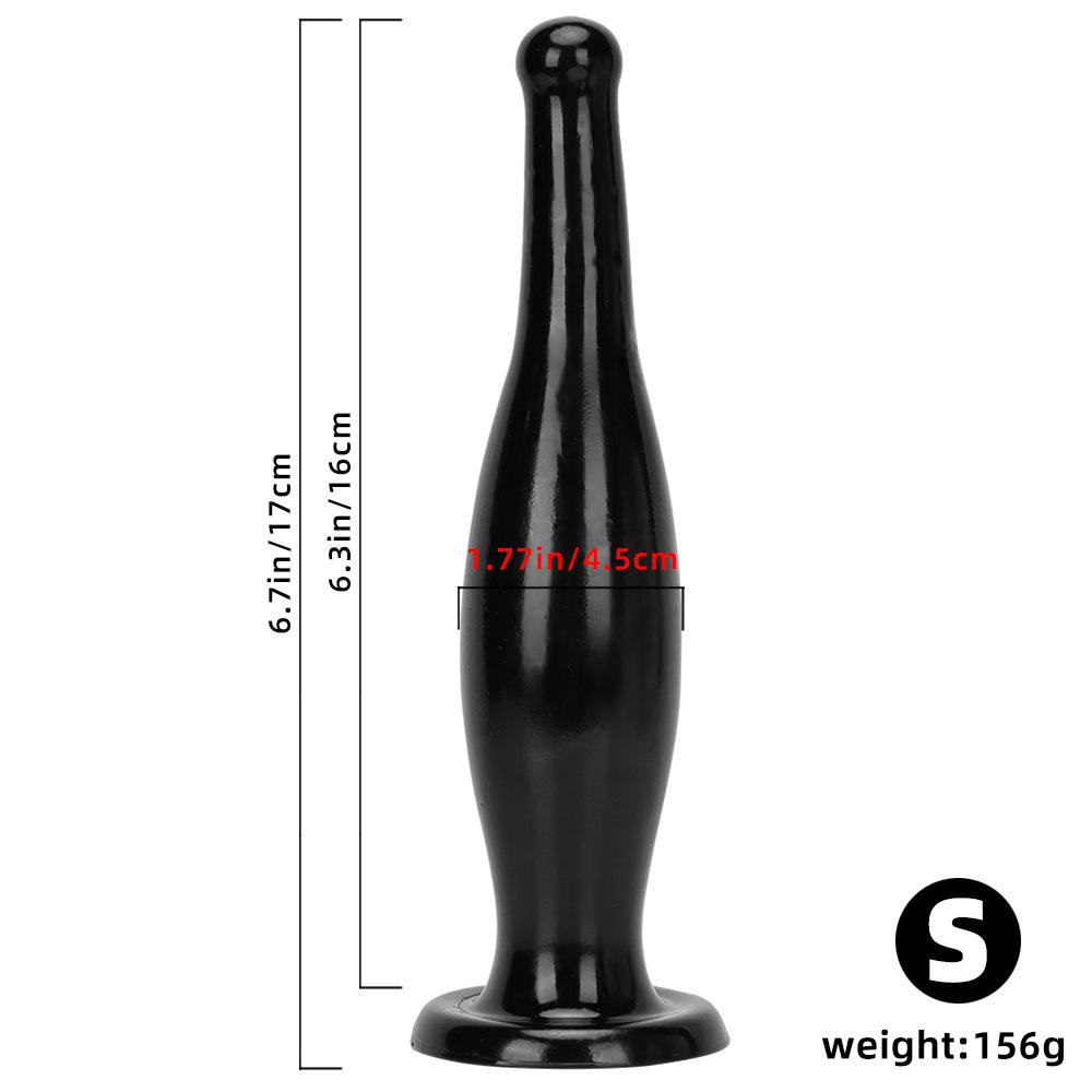 Удлиненный женский фаллоимитатор с большой головкой, задняя мужская анальная пробка, одежда, анальные полоски, инструмент для анального расширения, секс-игрушки