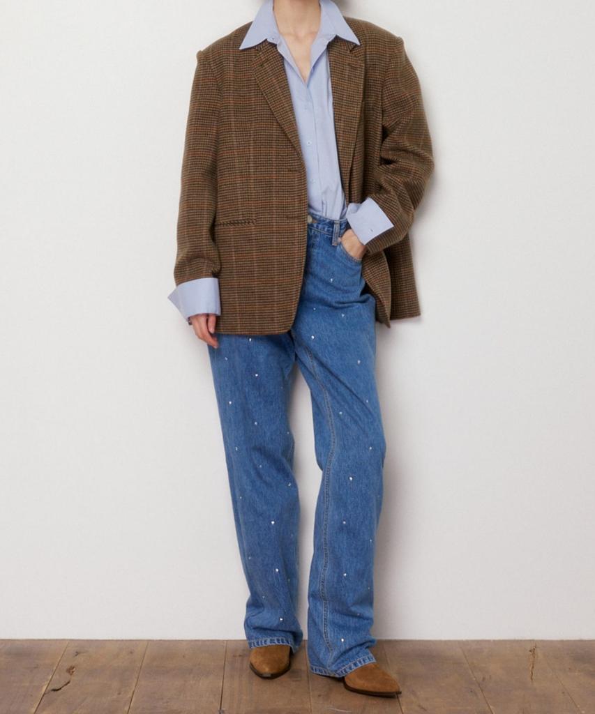 Джинсы Okuka Wide Denim - Синие