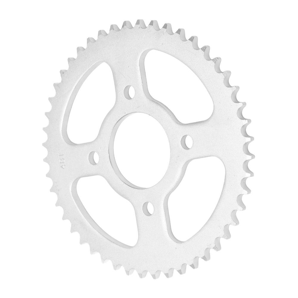 Steel Motorcycle Sprocket ID 58mm Rear Drive Sprocket Rear Chain Sprocket  Replacement Sprocket