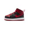 Air 1 Mid TD Alternate Bred Baby Sneakers Black White Fire-Red DQ8425-060