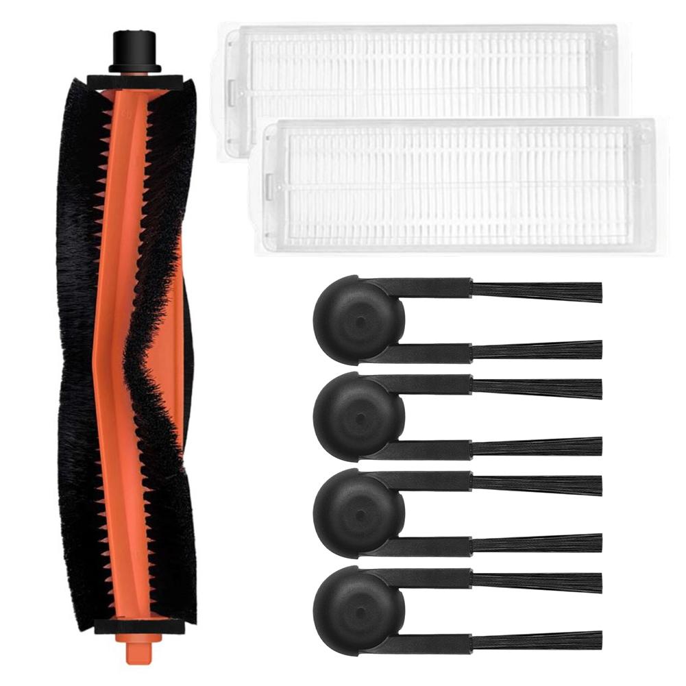 7- peças Для Робота-пылесоса XiaomiMi S40 Pro / OV71GL Комплект Основной Щетки, Боковых Щеток и Фильтров Основные Щетки-валики