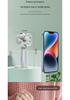 Портативный мини-вентилятор с USB-зарядкой и крючком - W21