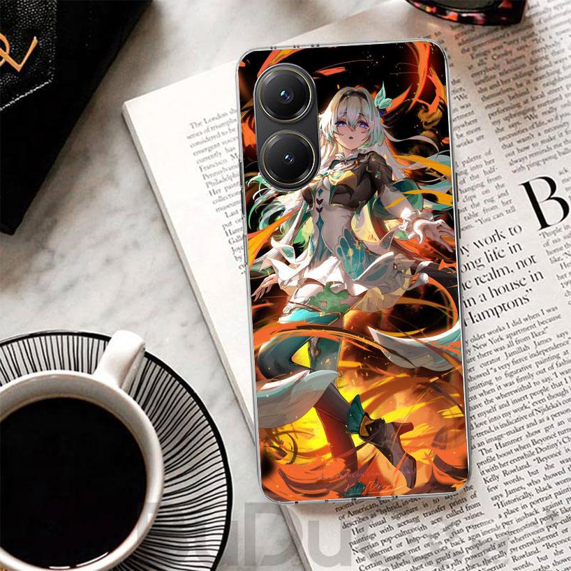 Чехол Honkai Star Rail Firefly для Xiaomi Poco X7 X6 X5 Pro X3 Nfc F7 Ultra Чехол для телефона F6 F5 X4 F4 Gt F3 M6 M5S M4 M3 Печатный Shell