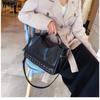 Women's New Trendy Fashion Elegant Multi-Way Shoulder Crossbody Bag Soft Leather Texture Mature Boston Handheld Bag