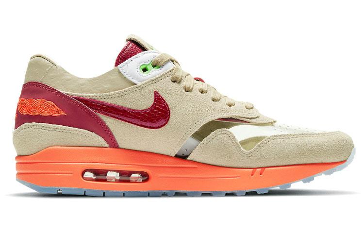 Nike X Clot Air Max 1 'Поцелуй Смерти' 2021 DD1870-100