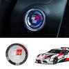 LUMIMAN Toyota New GR Car Push Start Switch Crystal Engine Start Cover Start Button Cover Interior Parts Dress Up Crystal Style Exclusive Design