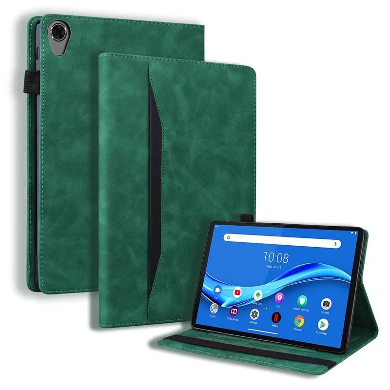 Деловой чехол-бумажник из ПУ-кожи Folio для планшета Funda Lenovo Tab M8 4-го поколения 8" Чехол TB301FU TB300FU TB300XU Задняя крышка из ТПУ
