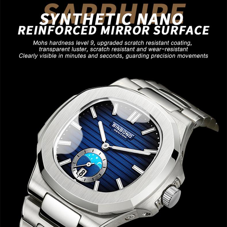 Новые роскошные мужские часы ТОП-бренда с коробкой, ретро-часы, мужские классические деловые водонепроницаемые мужские кварцевые часы для отдыха