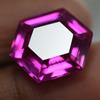 Сертифицированный AAA+ Натуральный Розовый Сапфир из Цейлона 14,12 Карат Фантазийной Огранки Необработанный Драгоценный Камень