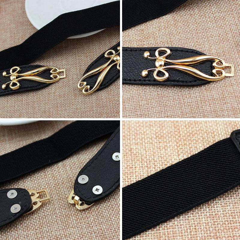 Тонкие ремни с золотой пряжкой для женщин, винтажные, весенне-летние, эластичный пояс, модный, декоративный пояс для платья, EMA