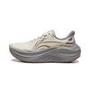 Li Ning Relax 2 Амортизирующие Нескользящие Износостойкие Дышащие Низкие Беговые Кроссовки Мужские Цвет: Цапля Белый Серый ARSW129-5