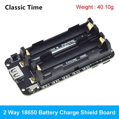 Два напряжения 18650 литиевая батарея Shield V8, модуль платы расширения мобильной мощности 5 В/3 А 3 В/1 А Micro USB для Arduino ESP32 ESP8266