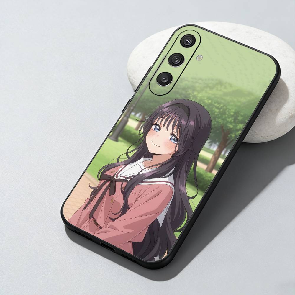 W-Waguri k-Kaoruko Аниме Чехол для телефона Для Samsung Galaxy A73,A72,A71,A70,A52,A51 Другие Мягкий Черный Чехол
