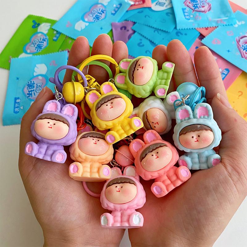 Мультяшный брелок с изображением животных Лилит, кулон, слепая сумка, студенческий рюкзак, подвесные украшения, подарки