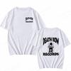 Death Row Records T Shirt Men Fashion T-Shirts Cotton Tshirts  Hip Hop Tops Tees Women Tees Summer Camisetas Oversize Casual