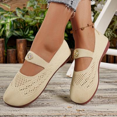 Женские балетки 2025 Новые модные кроссовки Женские удобные сетчатые плоские лоферы Ретро дышащие легкие туфли с мелким вырезом Женские