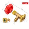 1PC For Car Air Conditioning Refrigerant Open SAE Auto AC Can Tap Valve Bottle Opener R134a M14 / 1/4" Leak-proof Switch