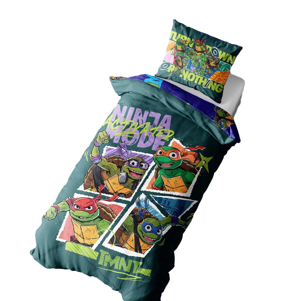 Teenage Mutant Ninja Turtles TMNT Reversible Duvet Set