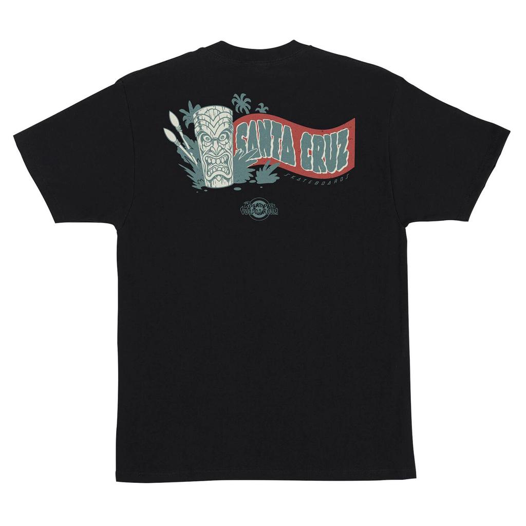 Футболка Santa Cruz Skateboards Roskopp Voodoo Room Черная