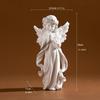 Статуэтки молящегося ангела, художественная декоративная статуэтка, декор для дома и сада, коллекция ангелов, мемориал для тумбы под телевизор, письменного стола, книжной полки