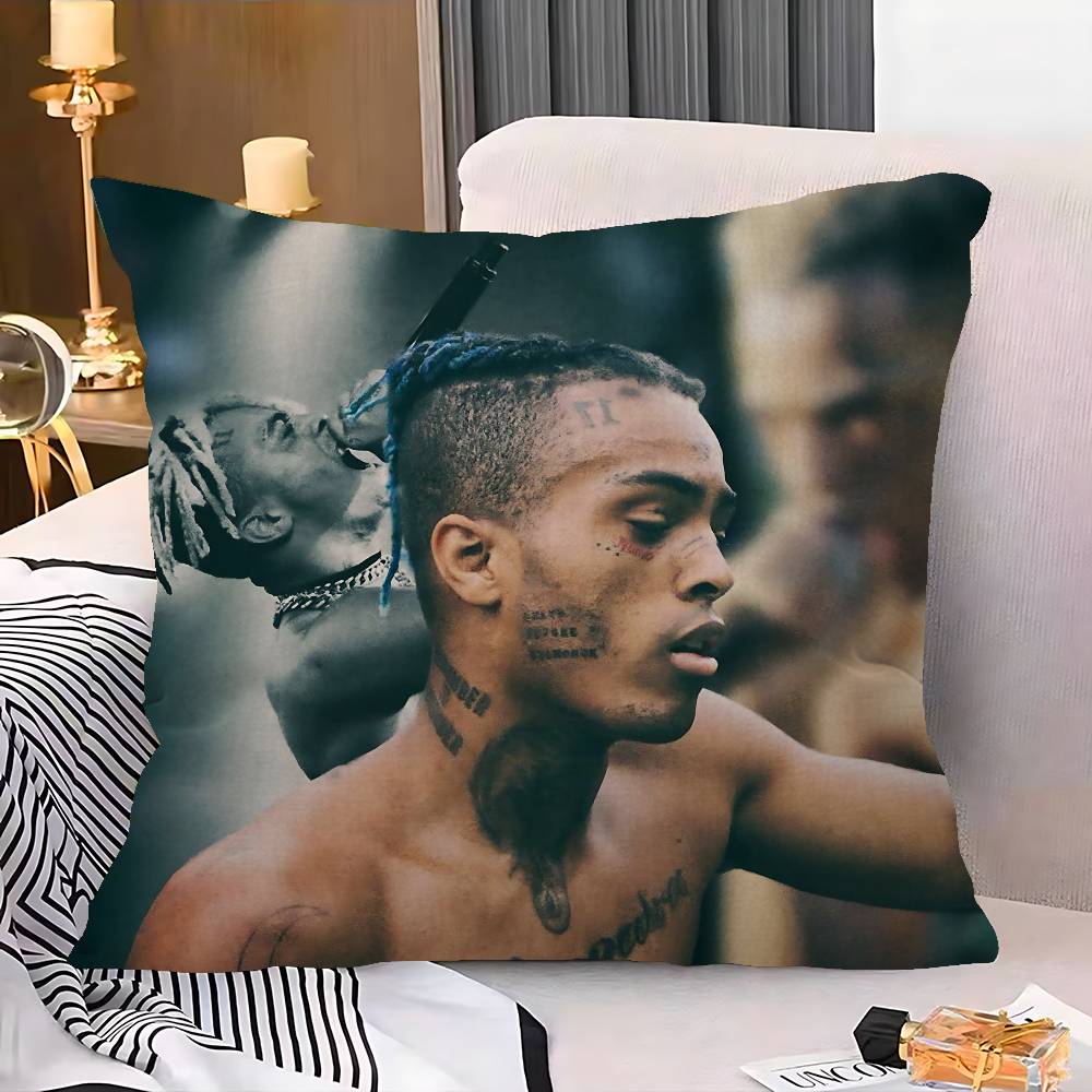 Rapper Music Xxx-Tentacion Personalized Pillow Dust Cover Bedroom Kids Party Decoration Pillowcase Birthday Children Gift