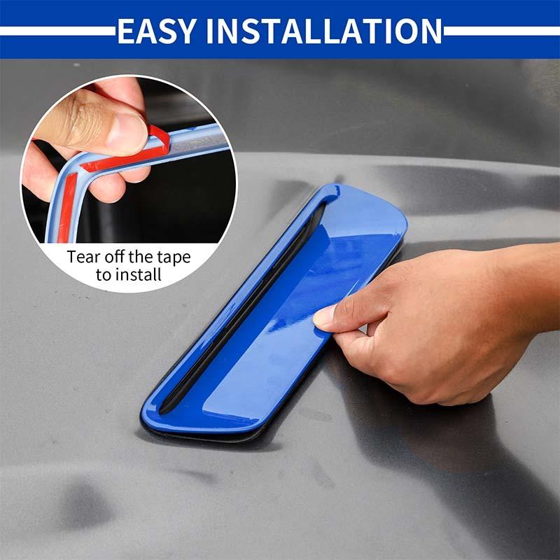 Капот двигателя автомобиля, воздухозаборник, передний бампер, защитный рукав, декоративная крышка для Dodge Challenger 2015, внешние автомобильные аксессуары