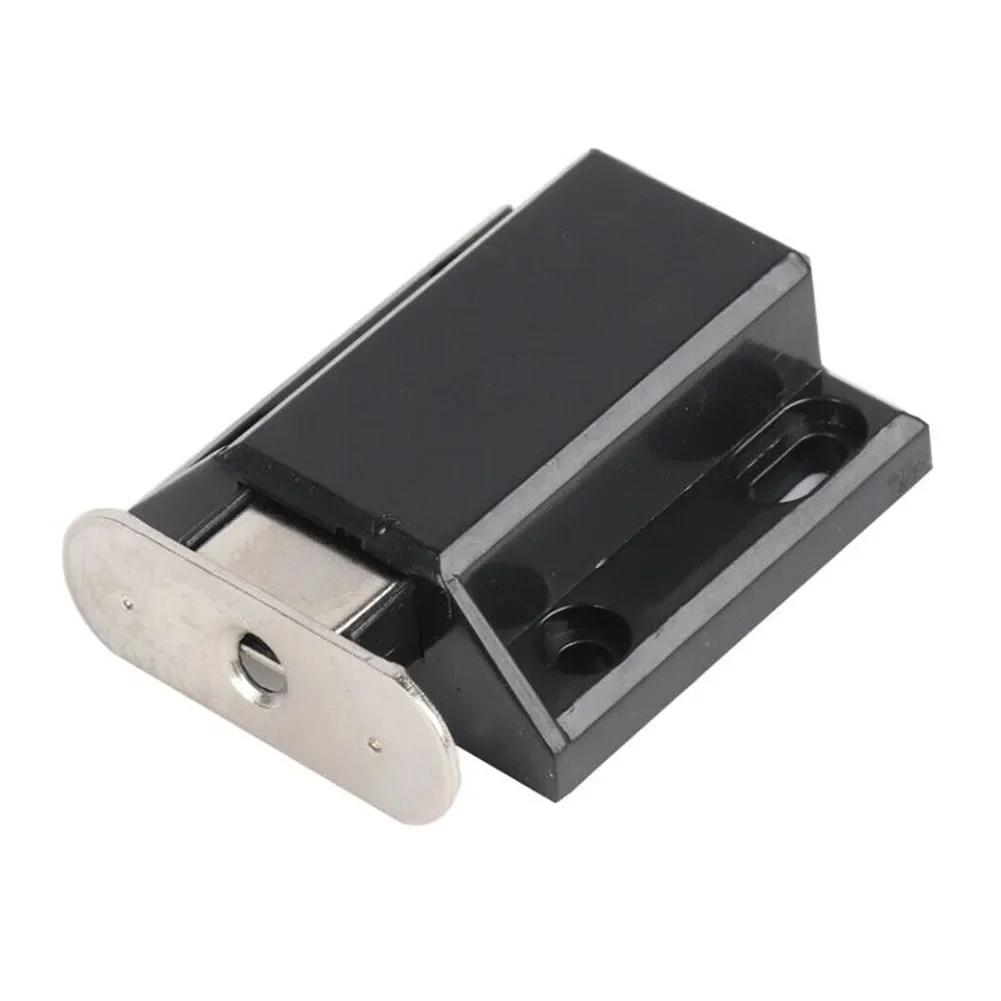 4pcs Cabinet Magnetic Catches Door Closer Kitchen Cupboard Wardrobe Catch Latch Pressure Rebound Collision Furniture Hardware