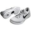 Nike Кроссовки для баскетбола Kobe 8, износостойкие, дышащие, низкие, мужские, серый/черный, HM6469-001
