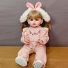 55cm Reborn Baby Dolls Soft Silicone Body Vinyl Doll Girl Newborn Baby Princess Baby Girl Doll Gifts For Kid