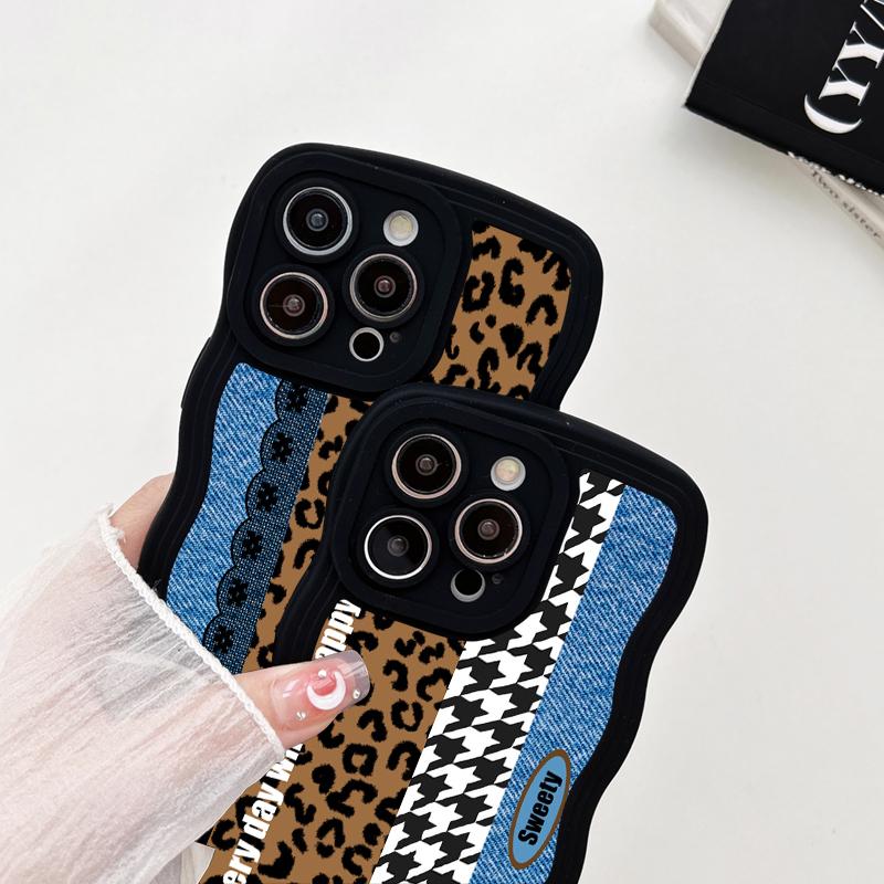 Мягкий чехол из ТПУ в форме волны для Redmi Note 12 Pro Note 11 Realme C55 C53 11 Tecno Spark 10C IPhone Vivo Y35 Y02 Samsung A53 S23 Ultra Cover