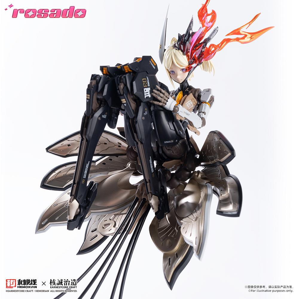 Hemoxian X Earnestcore Craft 1/10 Rs-03 Звездный Цветок Лилия Росадо Сборная Модель Фигурка Коллекция Украшение Игрушки Подарки