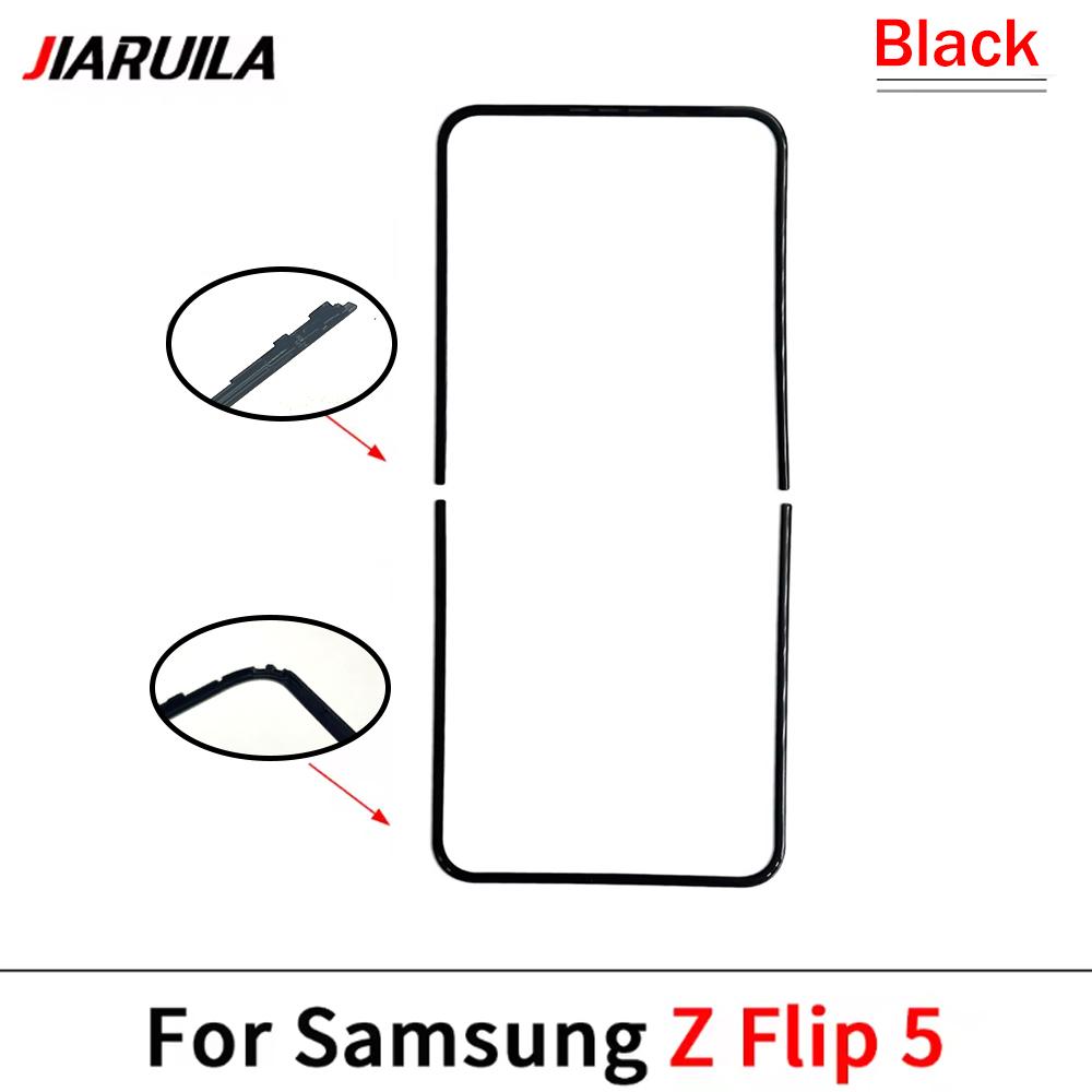 Middle Frame Housing Frame Panel Rear Housing Panel Replacement Parts For Samsung Z Flip 2 3 4 5 Middle Frame