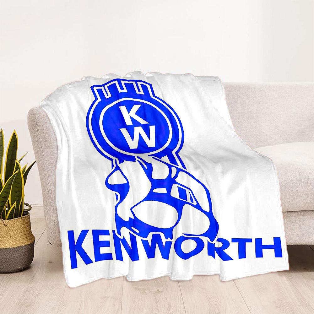 Kw Heavy Trucks Blanket Durable Comfort Great For Livingroom Bedding Office Chair Four Seasons Multipurpose Modern Style