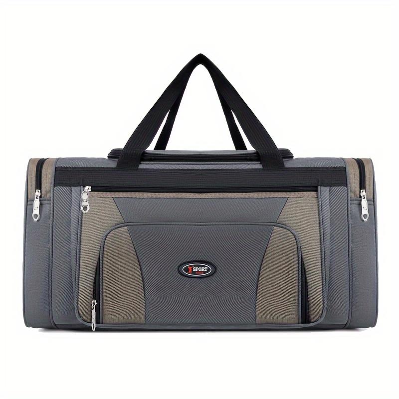 1 шт. Простая модная дорожная сумка, большая вместительная сумка через плечо с регулируемым ремнем, многофункциональная дорожная сумка