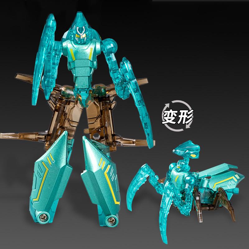 2 в 1 Трансформация Робот Игрушки Трансформирующаяся Игрушка Сплав Стали Богомол/Скорпион Трансформируется в Механического Воина Игрушка Детский Подарок На День Рождения