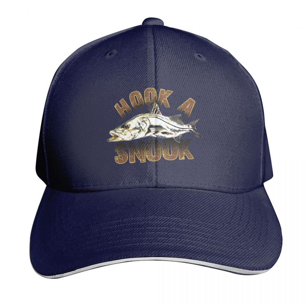 Hook A Snook Baseball Cap Sunhat Luxury Brand hats for Unisex Sun Hat For Children Elegant Womens Hats Unisexs