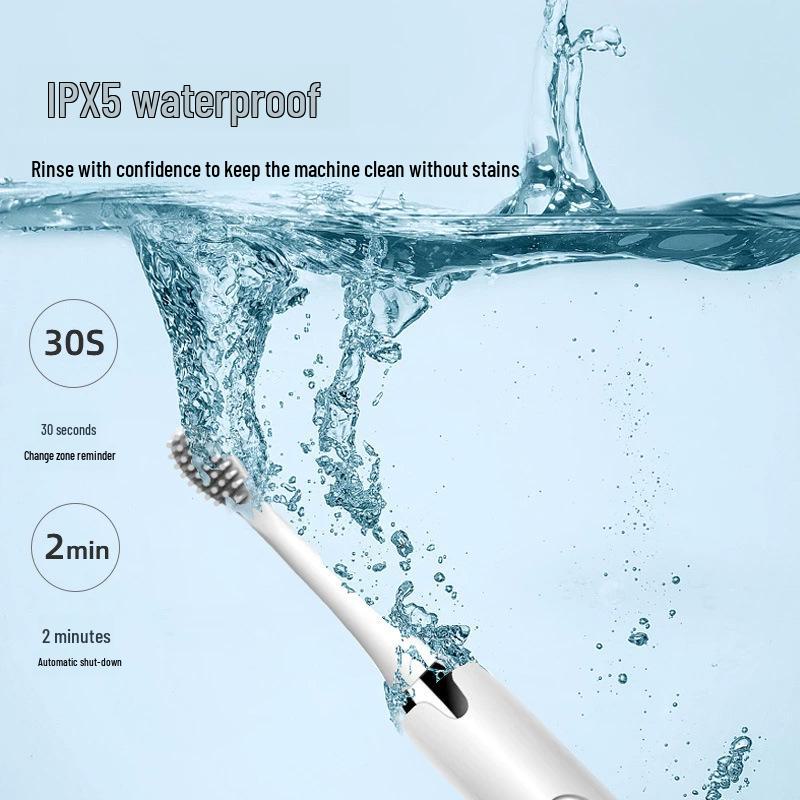 Водонепроницаемая электрическая зубная щетка Hilton Smart Sonic с зарядкой через USB