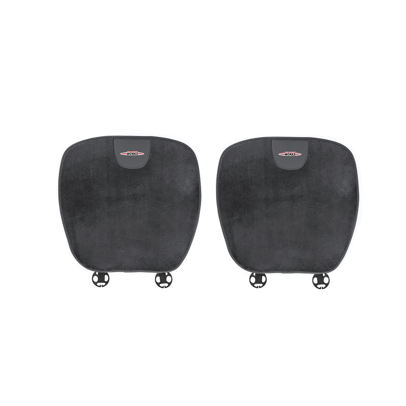 QXSC6 Car Plush Seat Cushion Seat Covers Backrest Mat Warmth For BMW MINI WORKS One Cooper JCW R60 R59 R58 R57 R56 R55 R53 R52 F55 F56