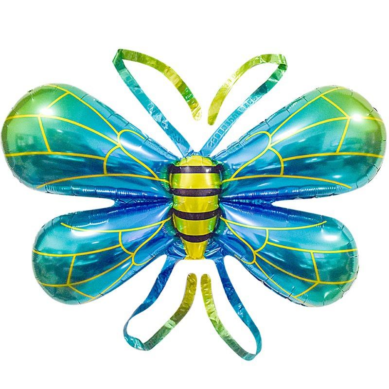 Cartoon Animal Foil Balloon Butterfly Dinosaur Helium Balloons For Baby Kids Birthday Party Decor